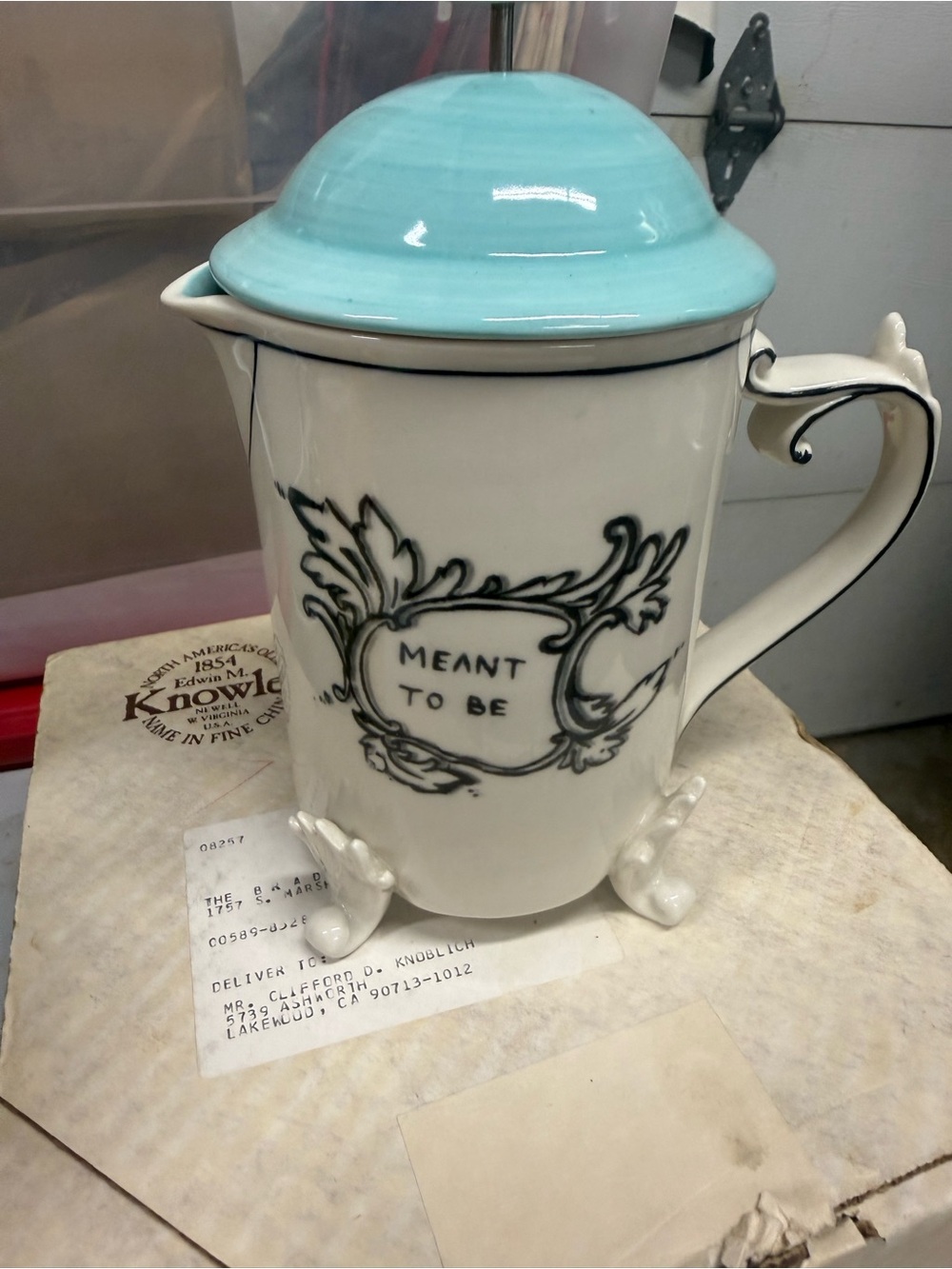 Molly and Hatch French Press pitcher